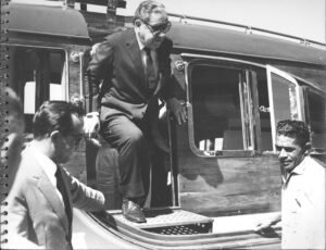 Visita do Presidente Costa Silvia em 1968