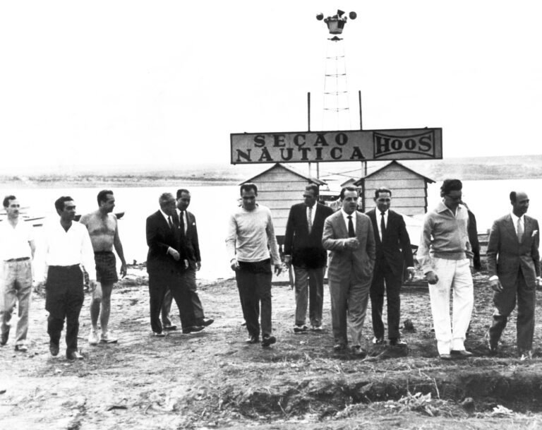 Inaug. da Seção Náutica do Iate em 1961,