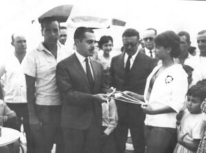 Inauguração da Piscina Social, em 23.04.1961.