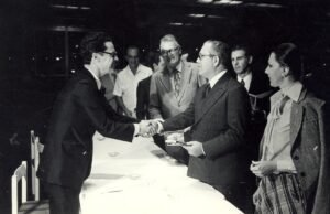 Lançamento do livro do Presidente do Conselho Deliberativo, Antônio Carlos - 1976