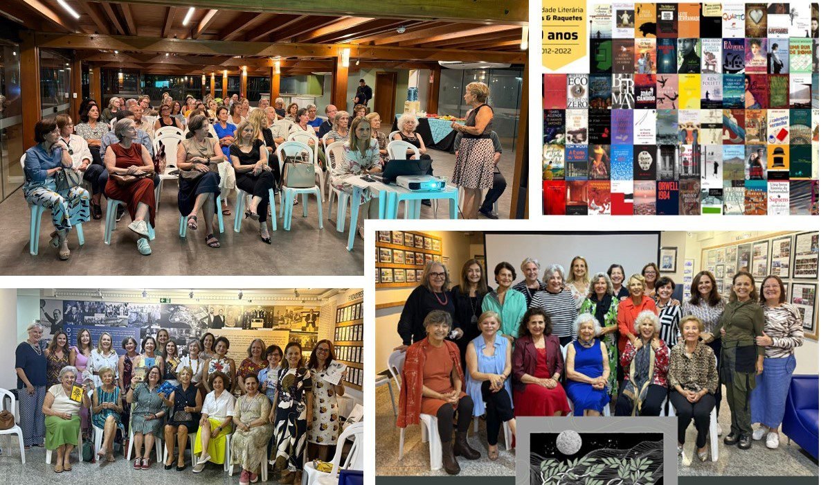 livros e Raquetes